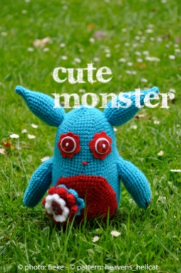 80 - Cute Monster - fiekefatjerietjes